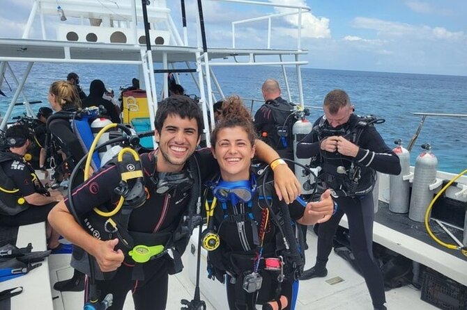 2 tanks for certified divers - The marina detail that can make or break the day