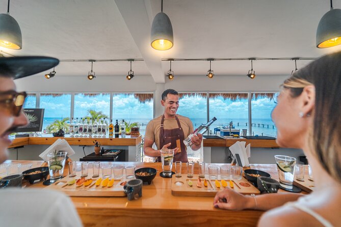 3-Hour Small-Group Mezcal and Tequila Tasting activity from Cozumel - Arriving at Stingray Beach Cozumel at 12:30 p.m.