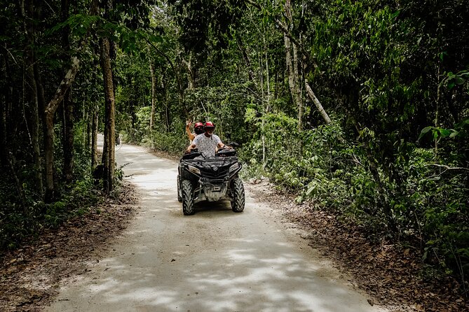 ATV 4×4+Snorkeling+Beach Club+ Lunch+Sabores de Cozumel - ATV trails through Cozumel’s jungle