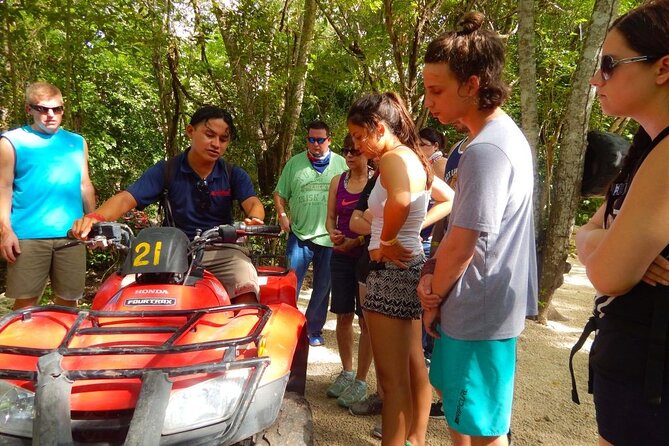 ATV Excursion: Discover El Cedral Town & Ruins, Cenote Swim - A Cozumel outing with mud, ruins, and cold water