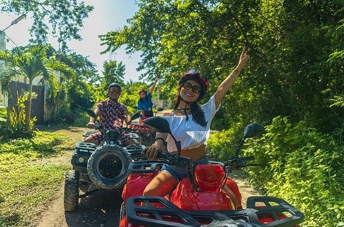 ATV Jungle discovering the wild Jade Cavern and Mayan Village - Tequila tasting adds a social finish