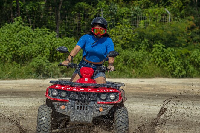 ATV Jungle discovering the wild Jade Cavern and Mayan Village - Jade Cavern is the quiet center of the tour