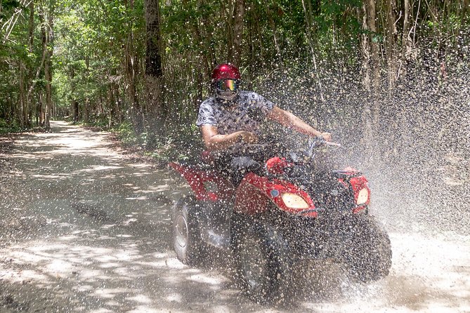 ATV Mud Kicking and Snorkeling by Boat in Cozumel - El Cedral, local stories, and the cenote stop
