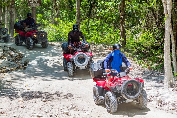 ATV to Jade Cavern, Mud Trails, Snorkel and Lunch with Open Bar - Key points at a glance