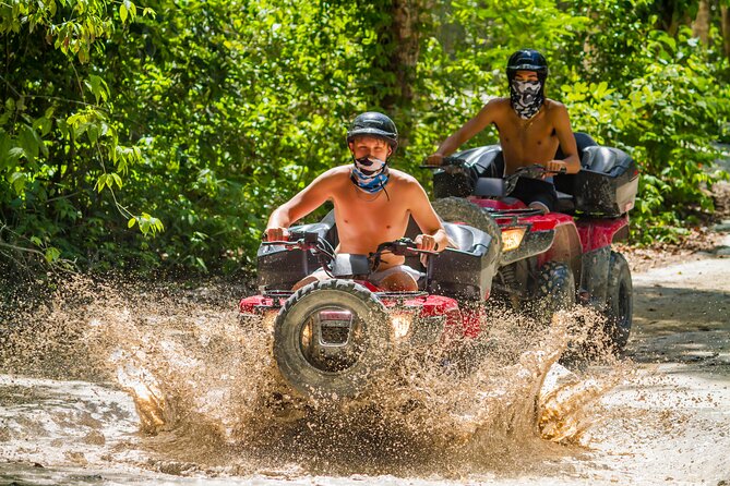 ATV to Jade Cavern, Mud Trails, Snorkel and Lunch with Open Bar - Starting at The Money Bar Beach Club