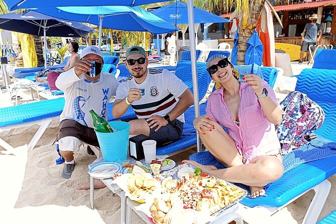Best Cozumel Beach Day Pass + Food + Drinks San Francisco Beach - What the meal voucher really gets you