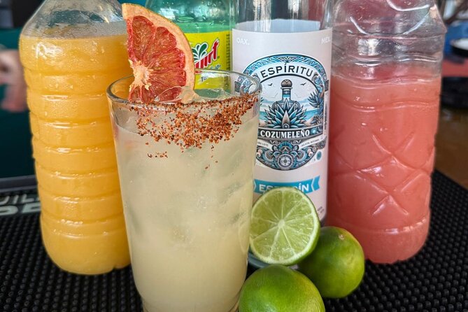 Cocktail Making in Cozumel Mexico - A relaxed taste of Mexico in central Cozumel