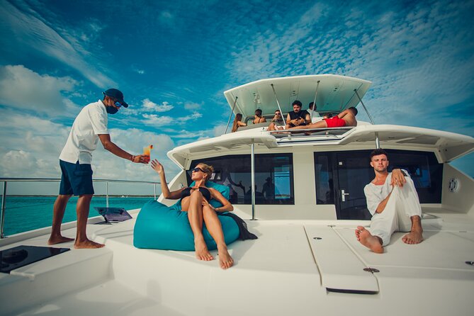 Cozumel All Inclusive: Coast & Relax 4h on 51' Leopard - The Optional El Cielo Tender