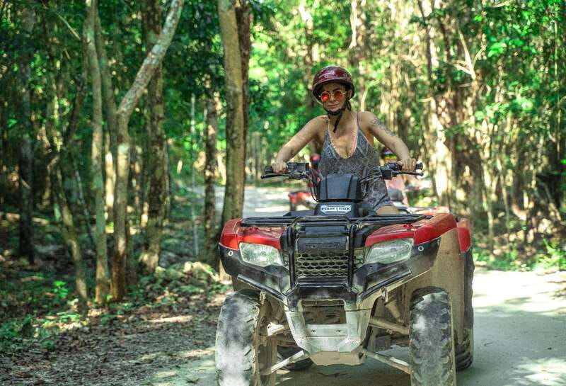 Cozumel: ATV Ride to Jade Cavern, Beach Club Access & Lunch - The hour-long ride from El Cedral to Jade Cavern