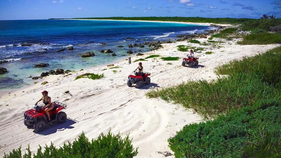 Cozumel: ATV Seashore Adventure & Mayan Cenote Experience - What this Cozumel half-day really delivers