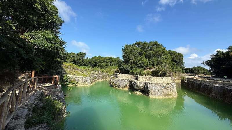 Cozumel: ATV Seashore Adventure & Mayan Cenote Experience - Cooling off in the Mayan cenote