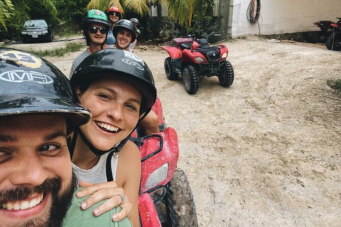 Cozumel ATVs, El Cedral Ruins, Cenote Jade, and Tequila - Riding the jungle circuit from El Cedral