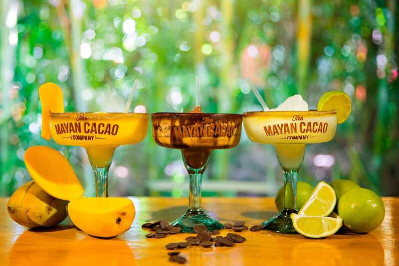 Cozumel: Chocolate Margarita Workshop with Mayan Recipe - Mixing the Mayan chocolate margarita