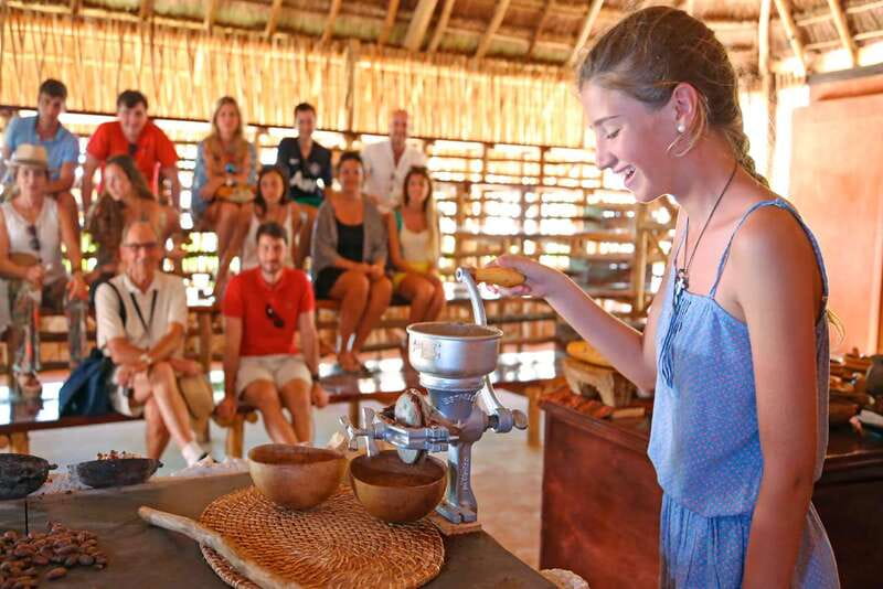 Cozumel: Chocolate Workshop at The Mayan Cacao Company - The opening talk: cacao as sacred food and social currency