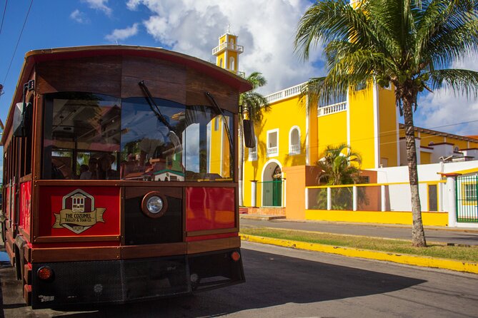 Cozumel City Tour By Trolley - Leaving the port and settling into the ride