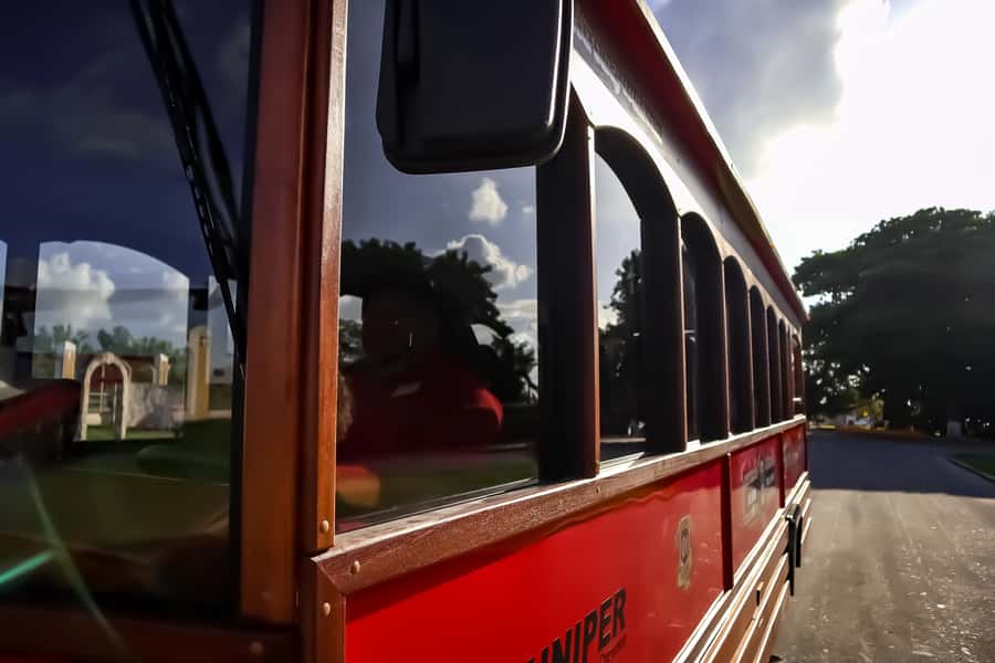 Cozumel: City Trolley Tour - City Streets, San Miguel Bay, and Photo Stops