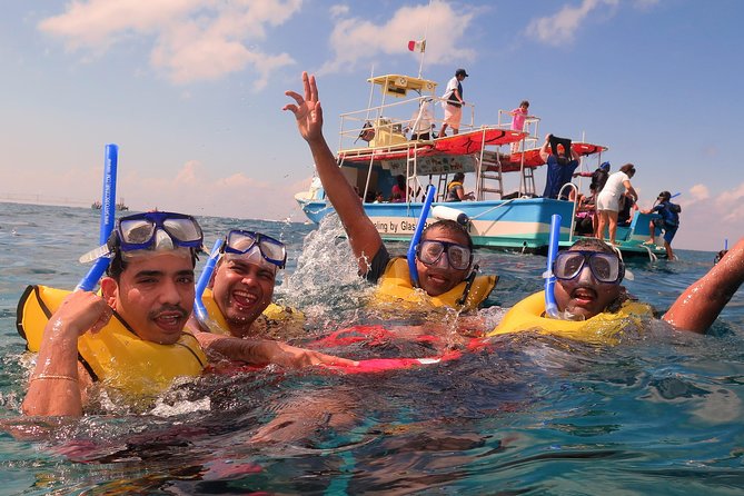 Cozumel Coral Reef Snorkeling by Glass Bottom Boat with Guide - Expect a modest boat, not a luxury yacht