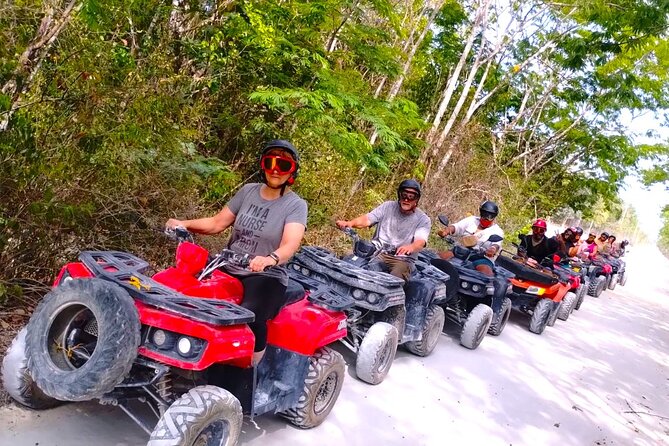 Cozumel Family Adventure with Double Jungle ATV Ride - Jade Cave and the cenote experience