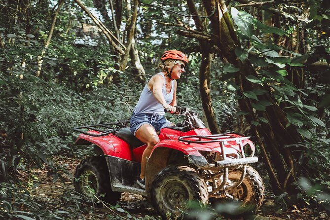 Cozumel Jungle ATV Adventure and Unlimited Beach Break - Mayan Extreme Park: expect mud, rocks, and a bumpy ride