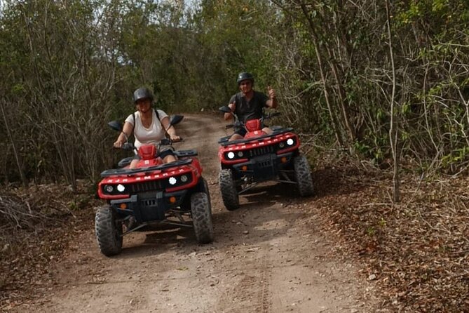 Cozumel Jungle ATV Tour Adventure and Caverns with transfer - Inside the Jade Cenote, also called Chempita