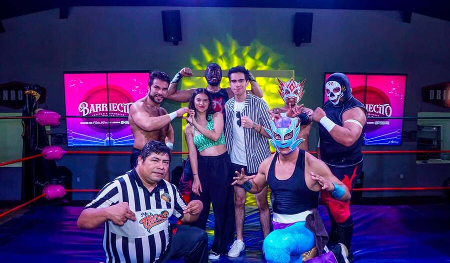 Cozumel Lucha Libre Experience! Meet & Greet Package - Six luchadores bring the story to life