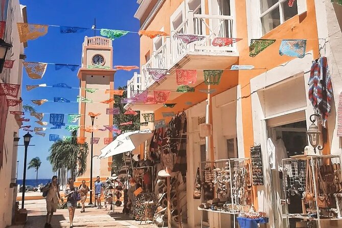 Cozumel Mayan Experience And Beach Getaway with Transfer - San Miguel: the Centennial Clock and a final hour in town