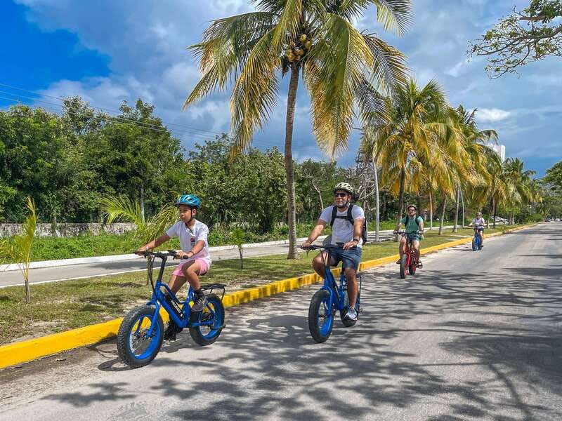 Cozumel: North Shore E-Bike Adventure & Beach Break - The secret lookout and views toward the mainland