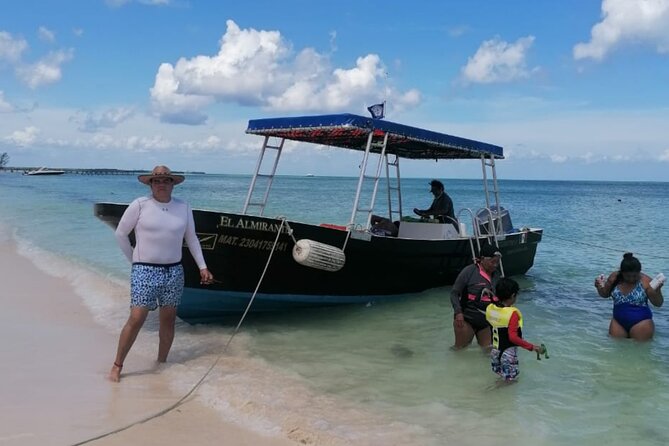 Cozumel Private 4-Hour Boat Tour to Passion Island - Passion Island for 90 minutes of sand and water