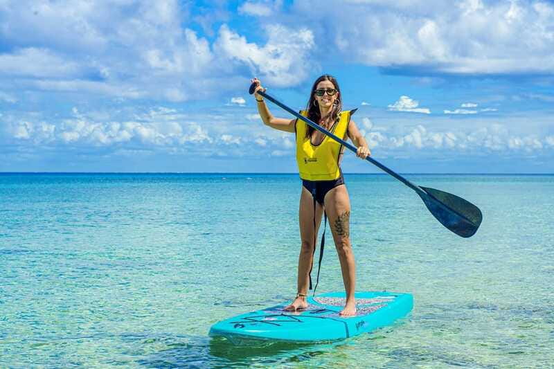 Cozumel Private Beach Pass: All Inclusive Beach Day - The shoreline is coral, not powdery sand