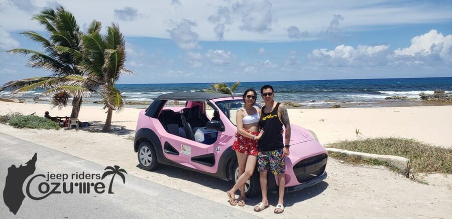 Cozumel: Private Buggy Tour with Lunch & Snorkeling - San Martin and Chen Rio on the east coast