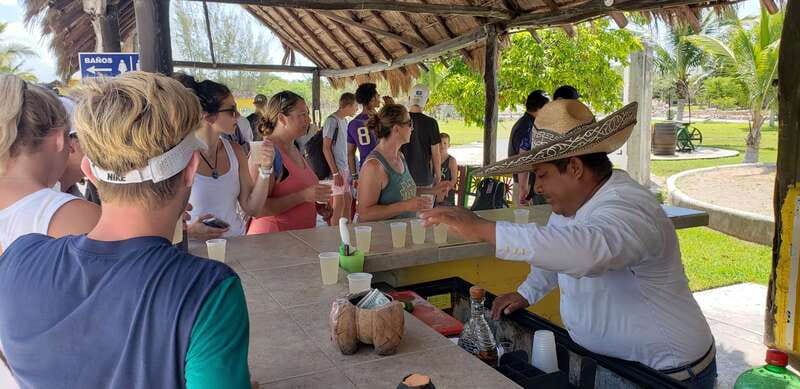 Cozumel: Private Buggy Tour with Lunch & Snorkeling - Meeting your guide near the Cozumel piers