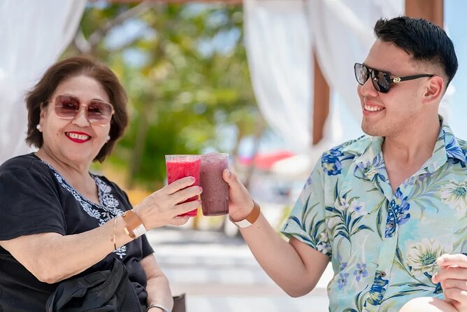 Cozumel: Water Park Adventure, Buffet & Open Bar at KUZÁ Beach - Cultural shows, artisan stalls, and garden paths