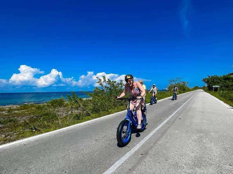 Cozumel: West Coast E-Bike and Snorkeling Tour - A short look at Mayan plant life