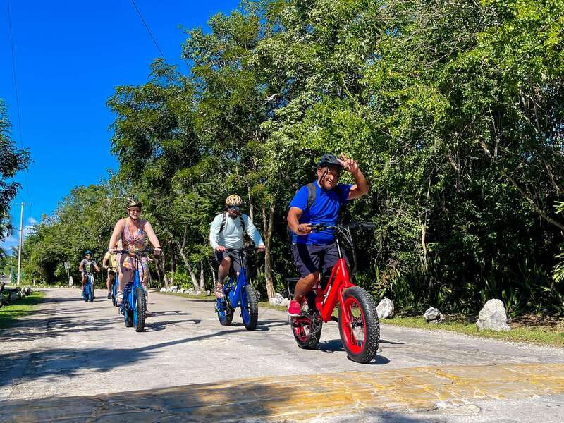 Cozumel: West Coast E-Bike and Snorkeling Tour - Tequila at a Mexican hacienda