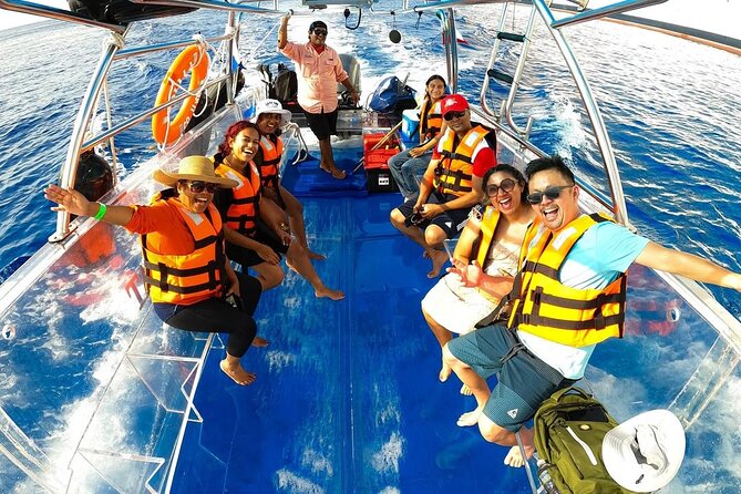 Crystal Boat Trip and Snorkeling Tour from Cozumel - The first 45 minutes: shipwrecks and sea life through glass