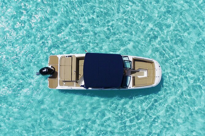 Deluxe Private Boats - 27 ft Sea Ray - What the reef stops are really like