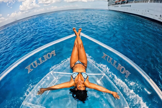 Discover Cozumel in a Transparent Boat! - Punta Norte and the shipwrecks below