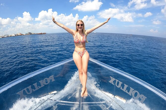 Discover Cozumel in a Transparent Boat! - What may disappoint you