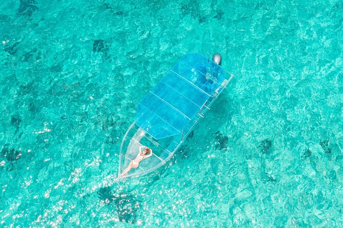 Discover Cozumel in a Transparent Boat! - The 15-minute snorkeling stop at Legos Reef