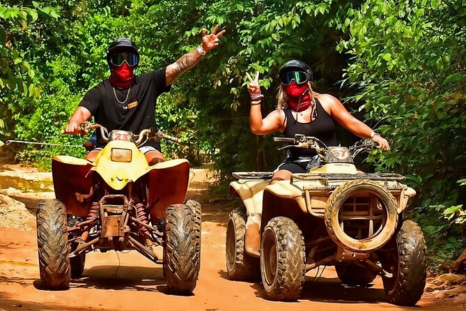 Discover the El Cedral town on ATVs: extreme adventure in Cozumel - Tequila Tasting After the Swim