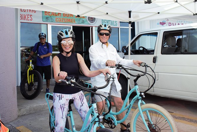 E-Bike City Tour though Cozumel & Taco Tasting Tour - Guisados and the three-taco payoff