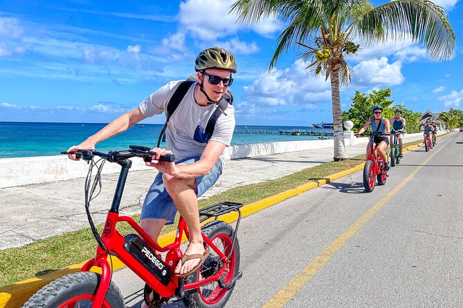 E-bike West Coast Snorkeling Tour - Cenote Aerolito de Paraiso, Cozumel’s underground river