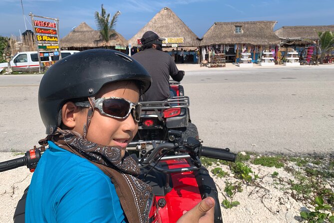 Full Day Private ATV Tour to Tequilera and Mayan Caves - A private way to see Cozumel beyond the port