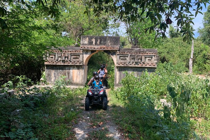 Full Day Private ATV Tour to Tequilera and Mayan Caves - ATV trails toward Mayan caves and old remains