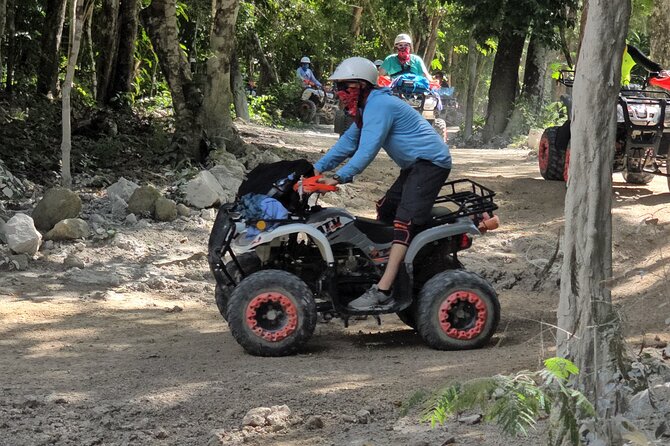 Jade Caverns and Mayan Village Cozumel ATV TOUR - Pickup and Group Size at Cozumel Cruise Ports