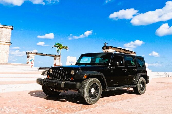 Jade Caverns Private Jeep Tour with Lunch and Snorkeling - El Mirador offers quick photos and sea spray