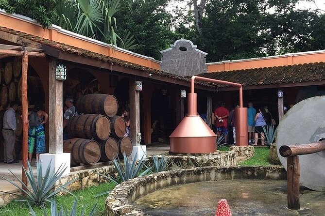 Jeep Tour of Cozumel with Lunch and Beach Club - Chen Rio: a saltwater pool and lagoon views