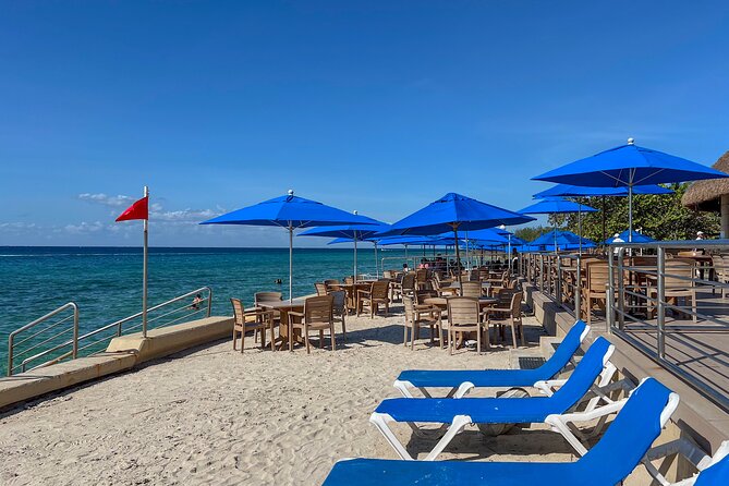 Money Bar Day Pass with Snorkel & Mexican Lunch - Reaching Dzul-Ha Reef from the shore