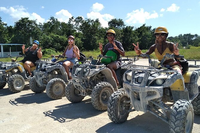 Off Road in Cozumel with ATVs, El Cedral Ruins and Cenote - Cooling off at Jade Cenote