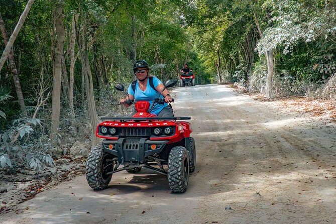 Off Road Ride to El Cedral town and Cenote Jade on ATVs - Guides can shape the whole outing